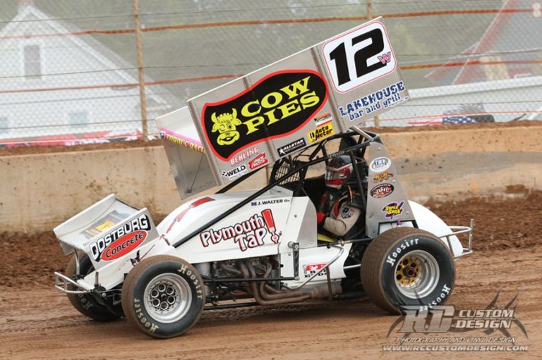 Walter, Torque Racing cash in bonus IRA action at hometown track ...